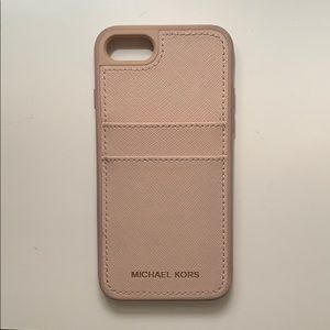 Blush Pink Michael Kors iPhone Case